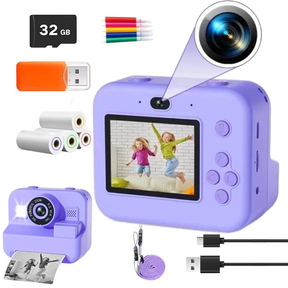 Kids Educational Videos - 1080P Çocuklar için Mini Dijital Video