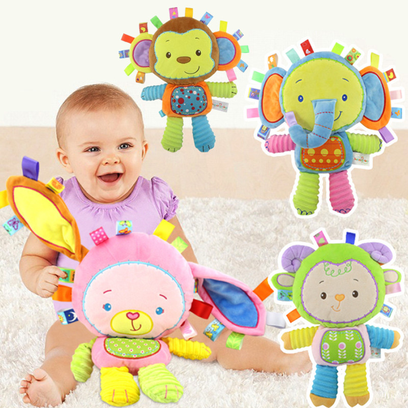 Happy Kids Education - Mutlu Maymun Çocuklar Bebek Sevimli Peluş
