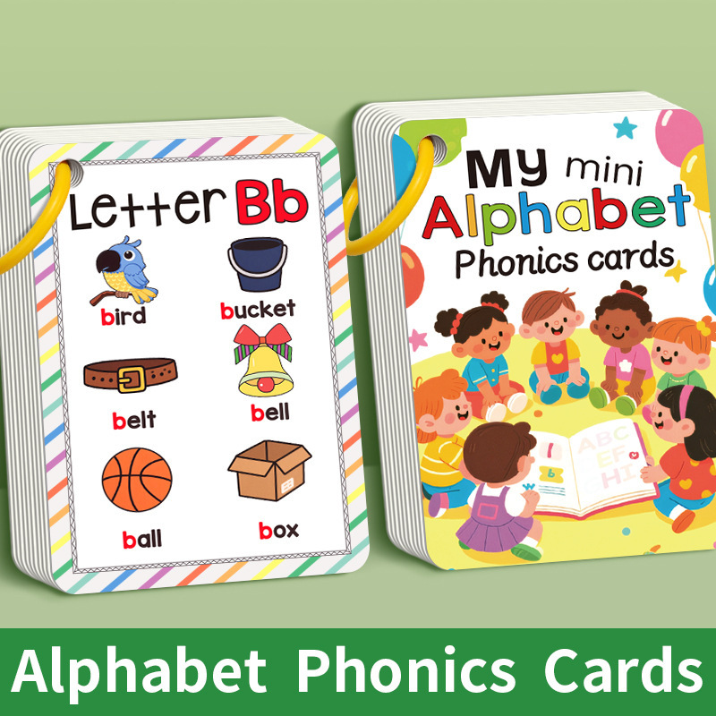 Flash Card Alphabet - 156 Kelime A'dan Z'ye Resimli Öğrenme