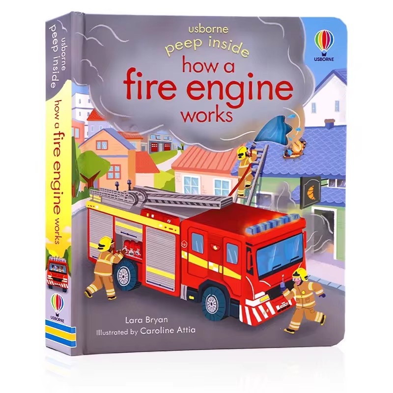 English Kids Education - Usborne Yangın Söndürme Aracının Nasıl Çalıştığıyla
