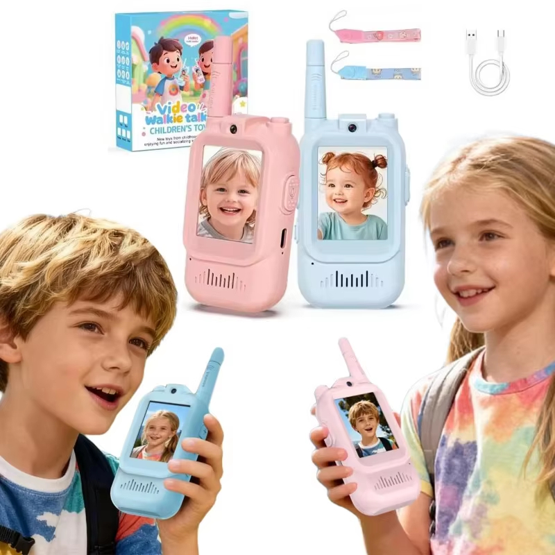 Kids Educational Videos - Çocuklar için Video Görüntülü Telsizler 2'li