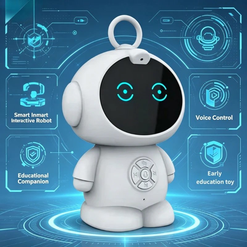 English Kids Education - Akıllı Yapay Zeka Robot WiFi Erken