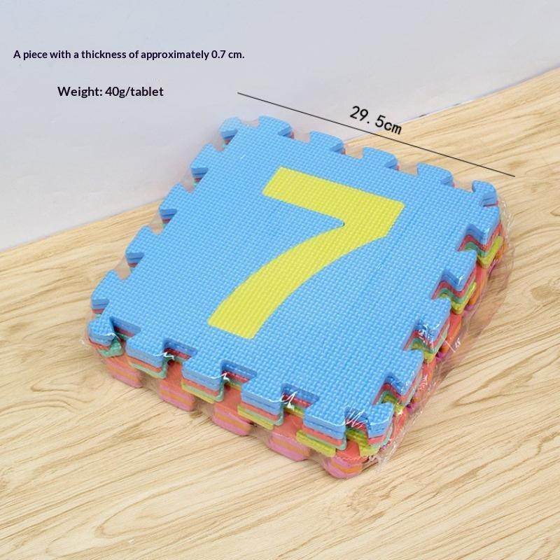 Bebekler İçin Emekleme Oyun Al - Number Puzzle Foam incelemesi ve fiyatı