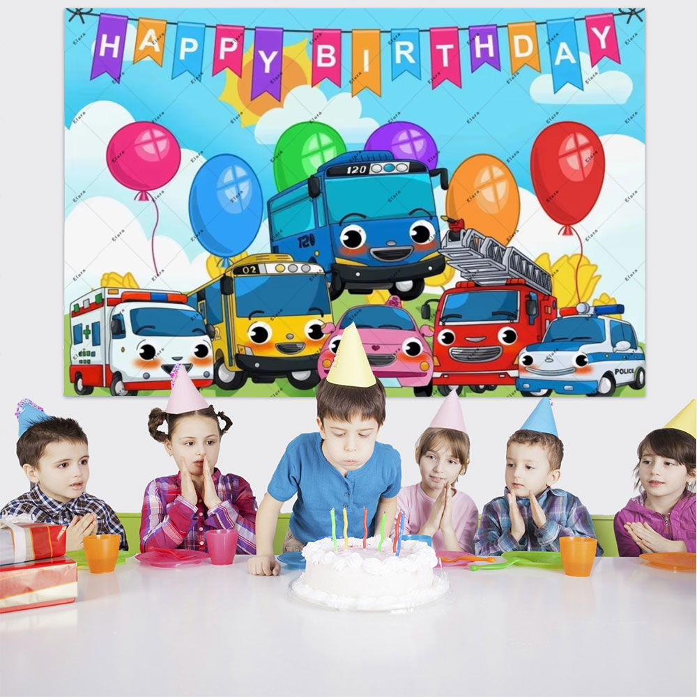 Karikatür Anime Küçük Otobüs Ç - Happy Kids Education incelemesi ve fiyatı