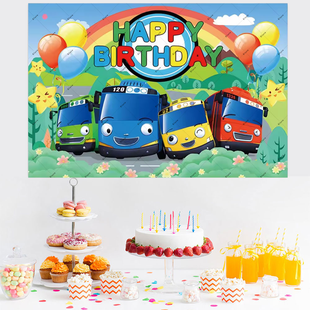 Karikatür Anime Küçük Otobüs Ç - Happy Kids Education incelemesi ve fiyatı