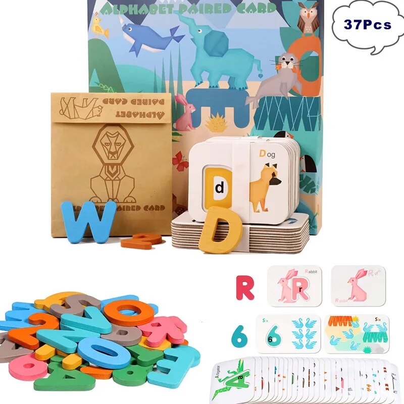 Montessori alfabe numaraları ç - Flash Card Alphabet incelemesi ve fiyatı