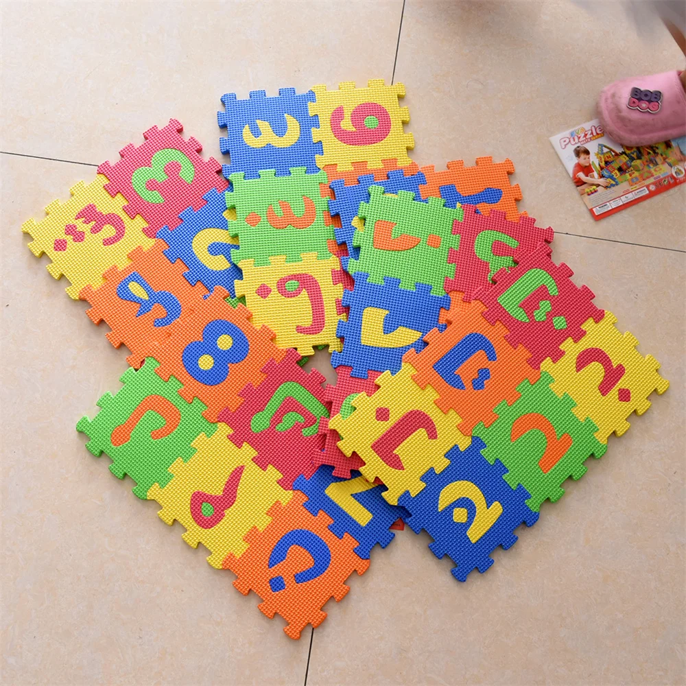 Arapça Çocuklar Köpük oyun mat - Number Puzzle Foam incelemesi ve fiyatı