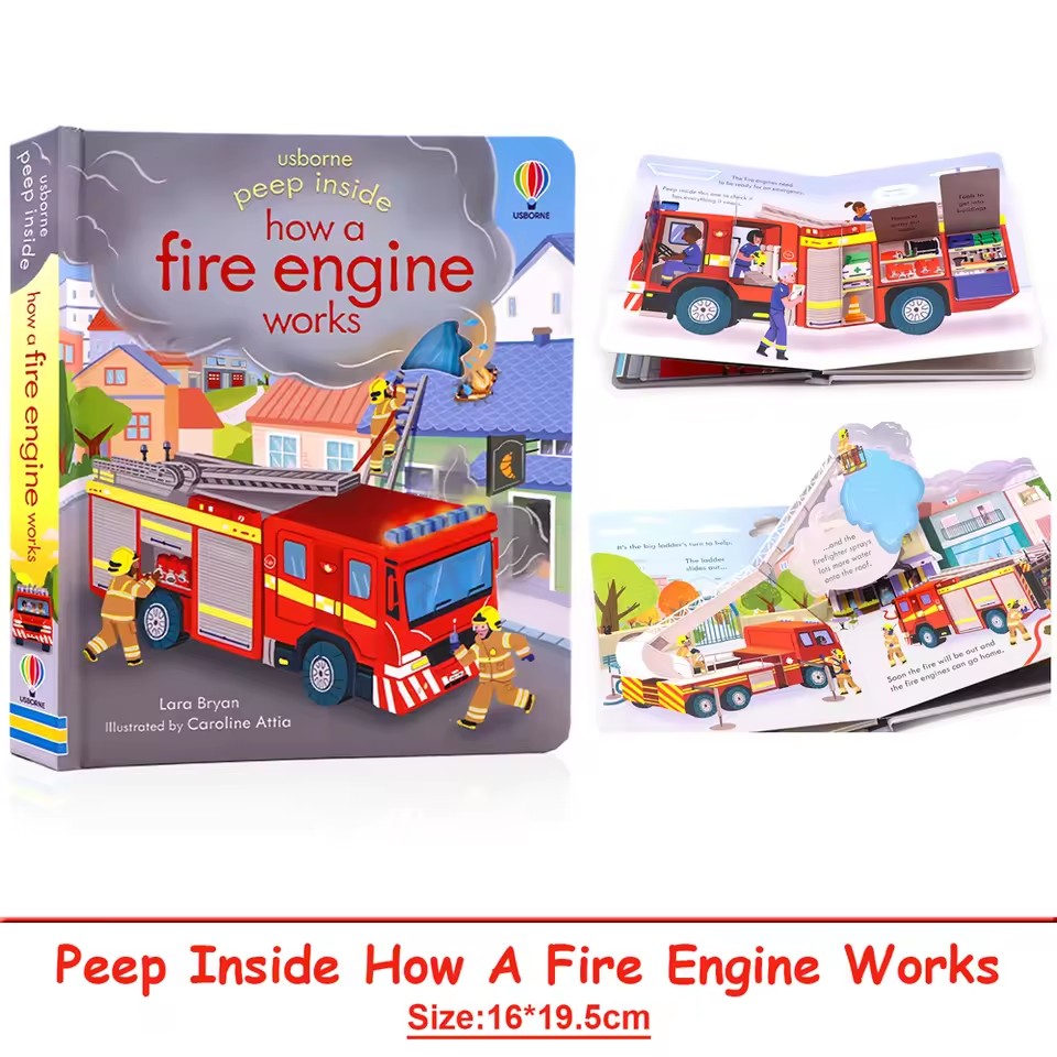 Usborne Yangın Söndürme Aracın - English Kids Education incelemesi ve fiyatı