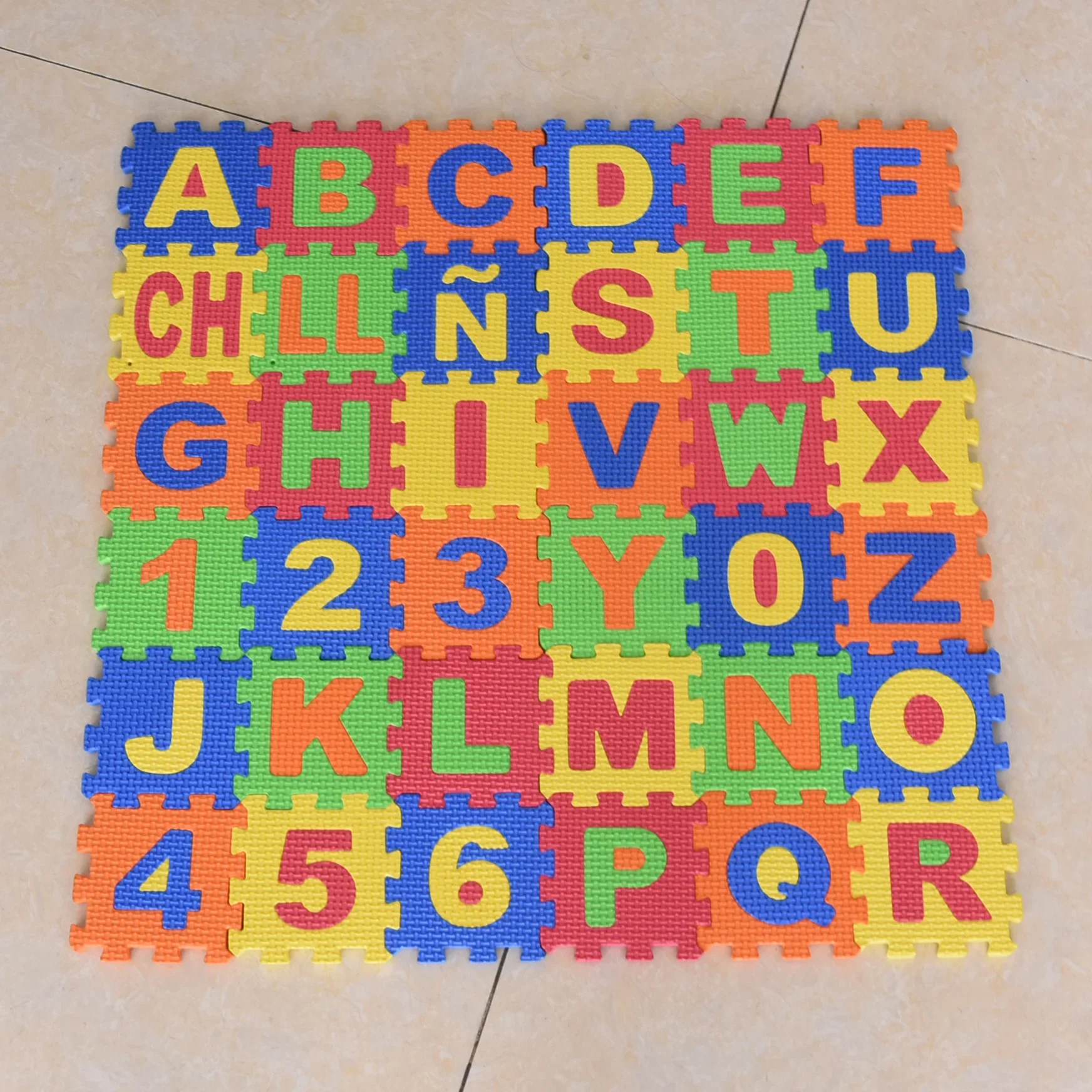 Oyun paspaslar 36 adet 9cm num - Number Puzzle Foam incelemesi ve fiyatı
