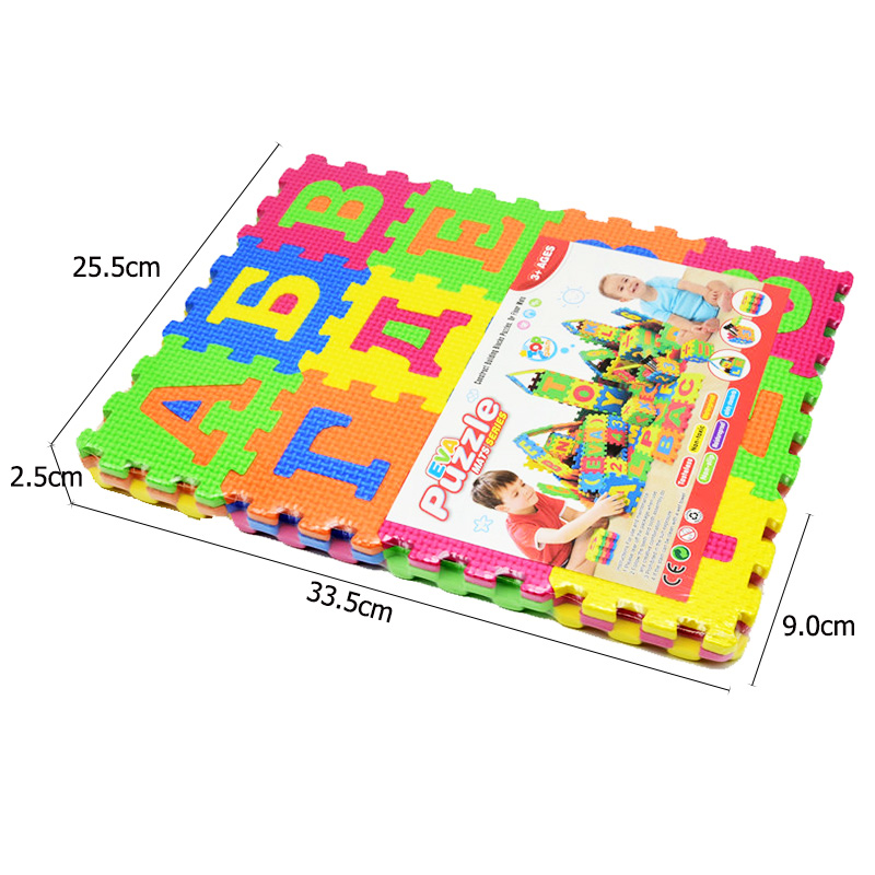 Sıcak satış! 90*90mm çocuklar  - Number Puzzle Foam incelemesi ve fiyatı