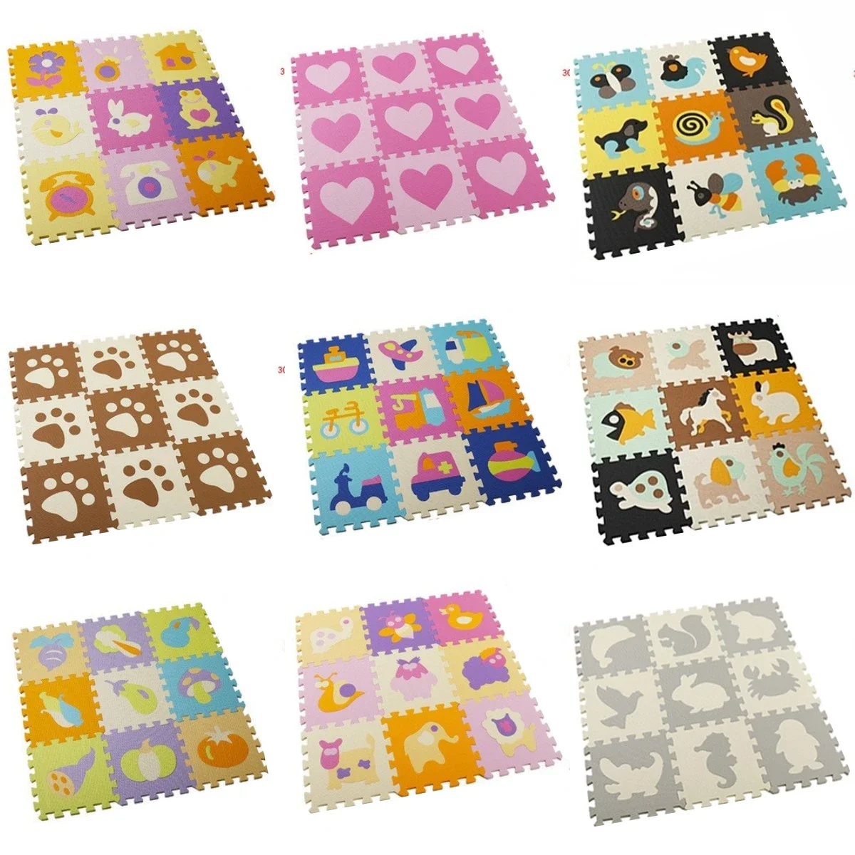 Bebek oyun matı 30x30cm çocukl - Number Puzzle Foam incelemesi ve fiyatı