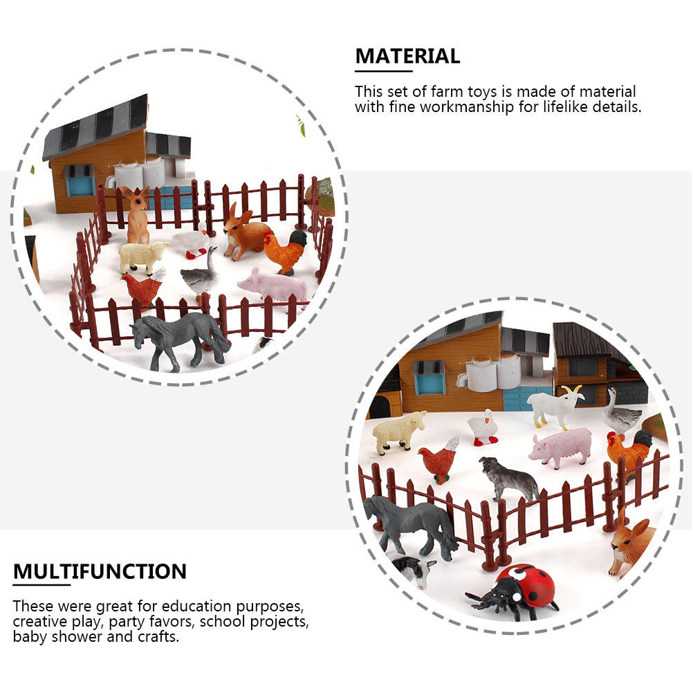 1 Set Mini Çiftlik Hayvanı Set - Kids Education And You incelemesi ve fiyatı