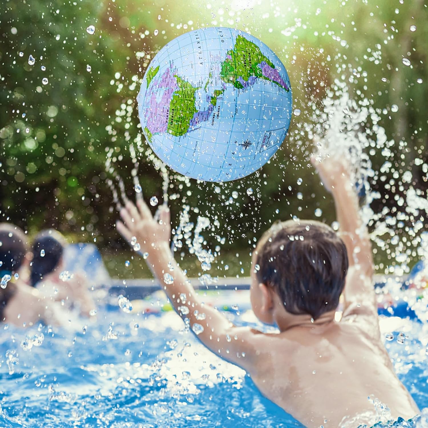 1/2/4 adet şişme küre şişirile - Educational Globe For Kids incelemesi ve fiyatı