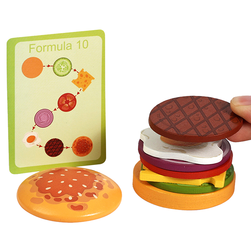 【HAPPY】Ahşap Hamburg Sandviç İ - Happy Kids Education incelemesi ve fiyatı