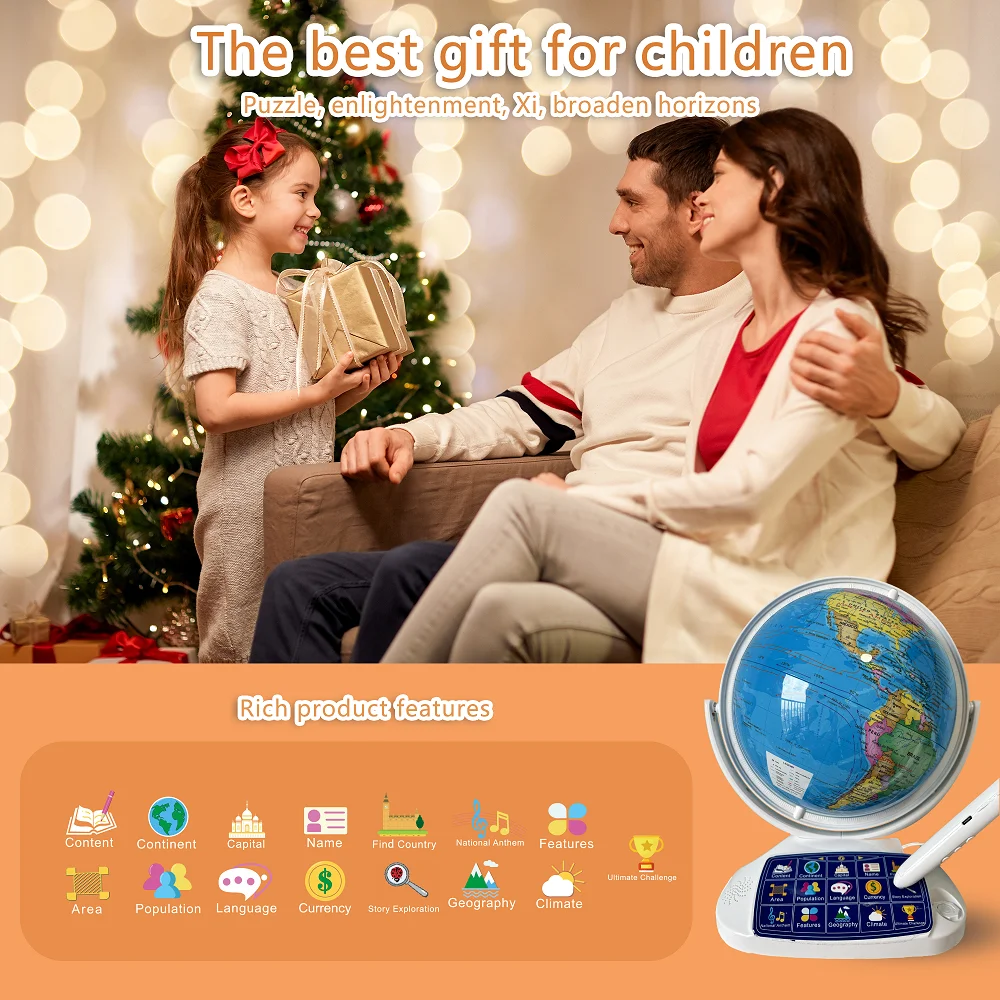 AR İnteraktif Akıllı Küre Çocu - Educational Globe For Kids incelemesi ve fiyatı